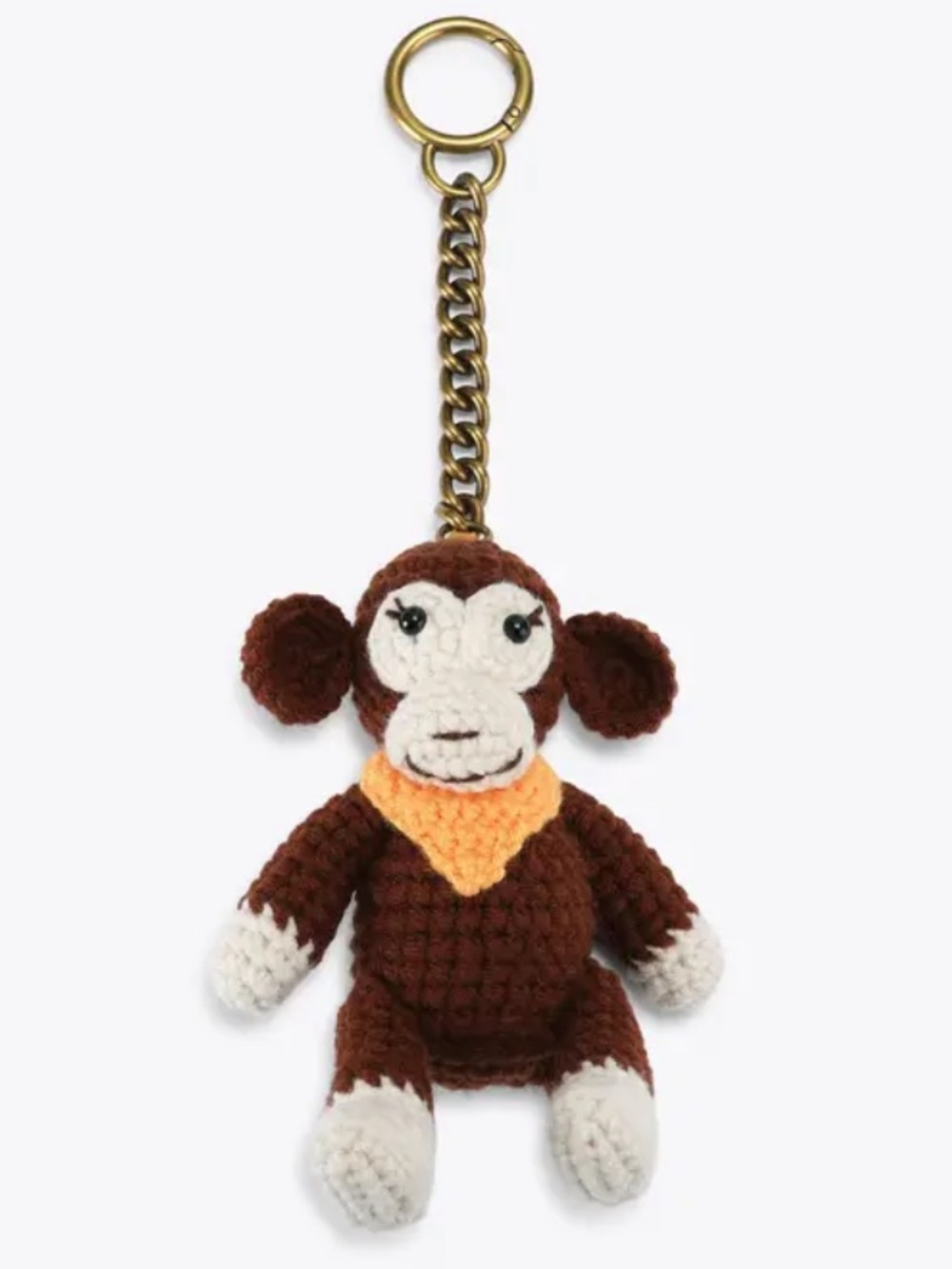 Kurt Geiger crochet animal bag charm keychain - Picture 2 of 10